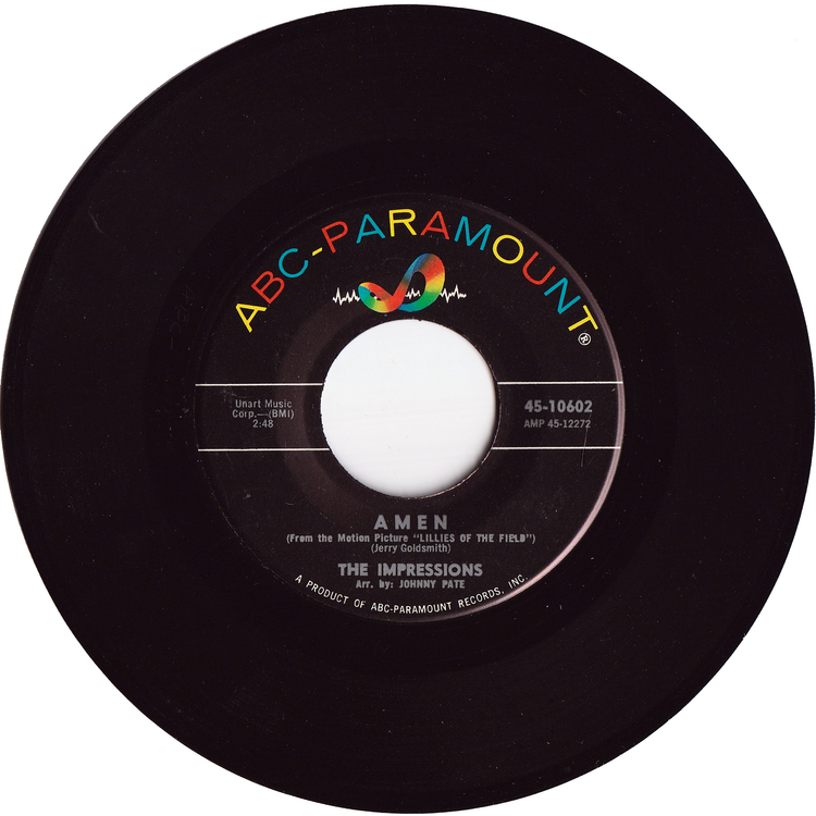The Impressions - Amen / Long, Long Winter