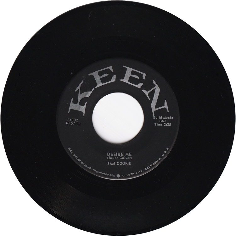 Sam Cooke - (I Love You) For Sentimental Reasons / Desire Me