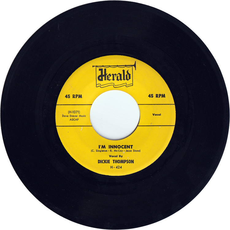 Dickie Thompson - Thirteen Women & One Man / I'm Innocent