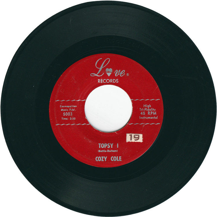 Cozy Cole - Topsy Part 2 / Topsy Part 1