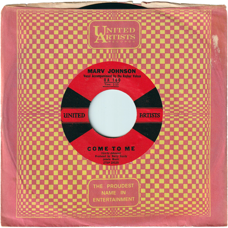 Marv Johnson - Come To Me / Whisper