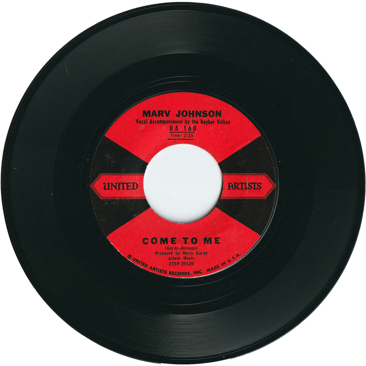 Marv Johnson - Come To Me / Whisper