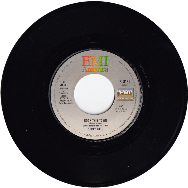 The Stray Cats - Rock This Town / You Can't Hurry Love