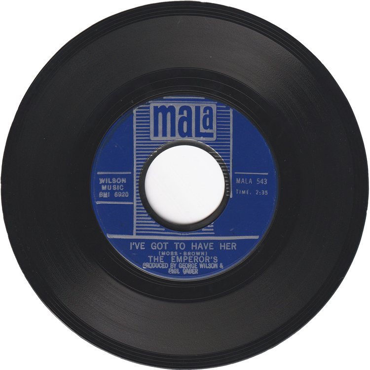 The Emperor's - Karate / I've Got To Have Her