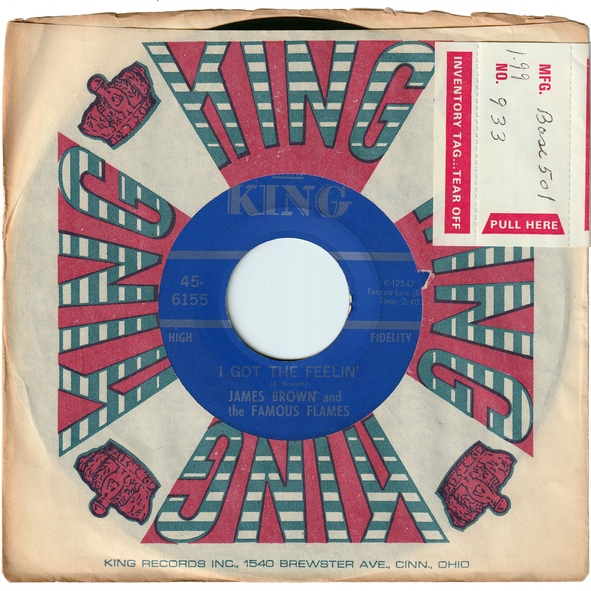 James Brown & The Famous Flames - I Got The Feelin' / If I Ruled