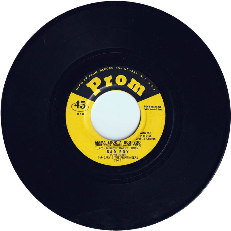 Various - Bad Boy + Ma Ma Look A Boo Boo / Almost Paradise + Walking After Midnight