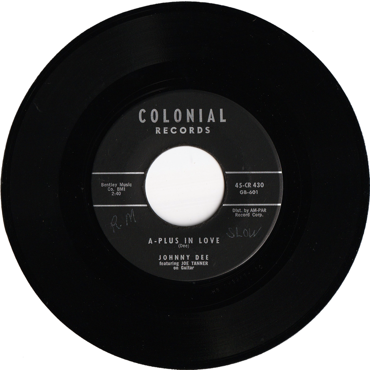 Johnny Dee - Sittin' In The Balcony / A-Plus In Love