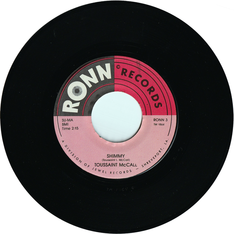 Toussaint McCall - Nothing Takes The Place Of You / Shimmy