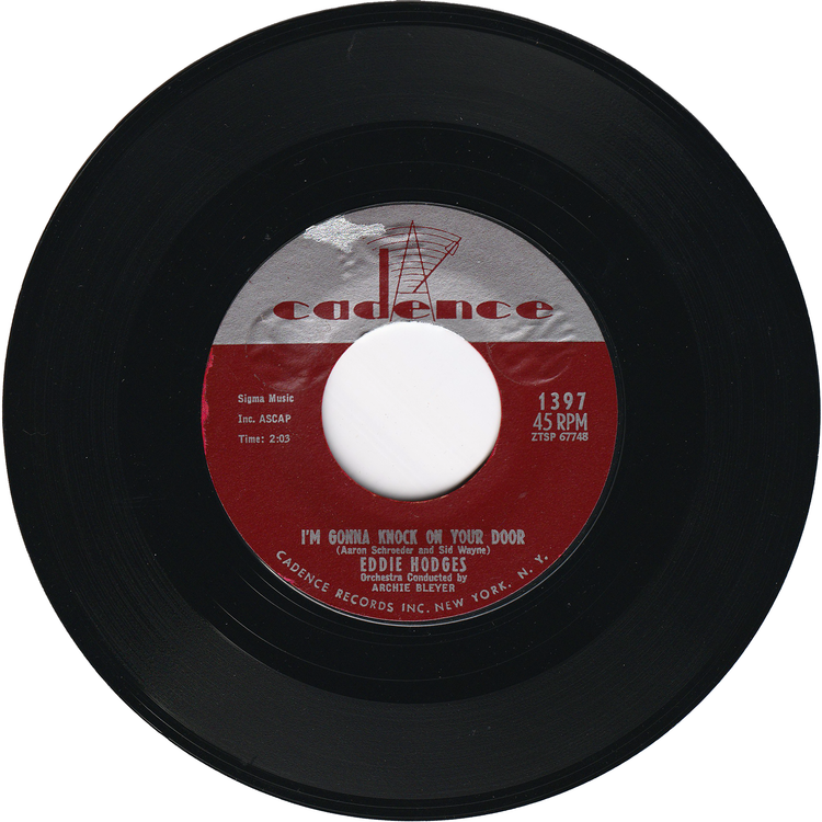 Eddie Hodges - I'm Gonna Knock On Your Door / Ain't Gonna Wash For A Week (w/PS)