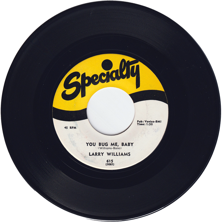 Larry Williams - Bony Moronie / You Bug Me Baby (Re-Issue)