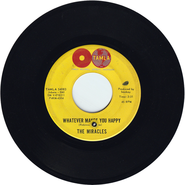 The Miracles - Mickey's Monkey / Whatever Makes You Happy