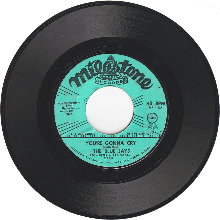 The Blue Jays - Lover's Island / You're Gonna Cry