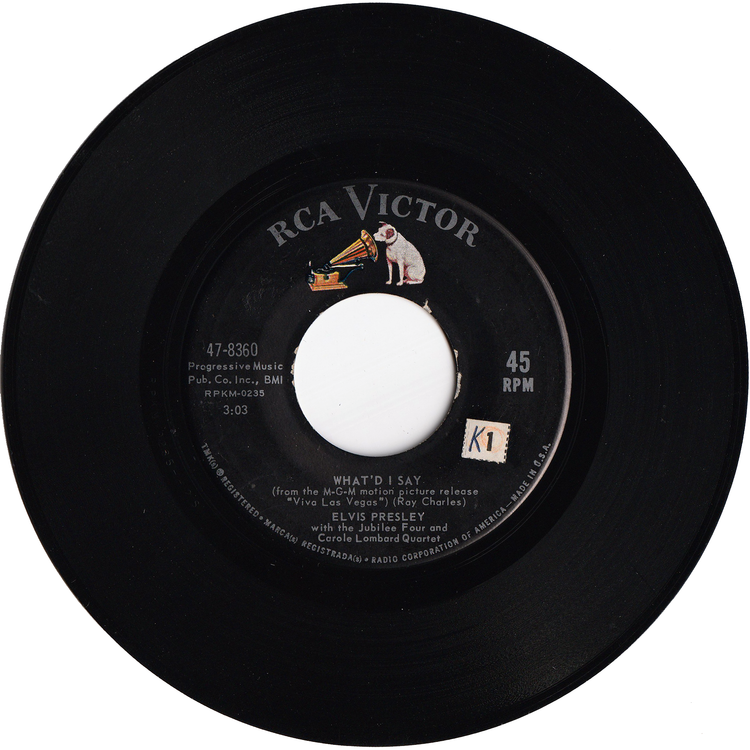 Elvis Presley - Viva Las Vegas / What'd I Say