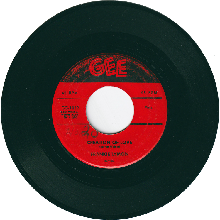 Frankie Lymon - Goody Goody / Creation Of Love