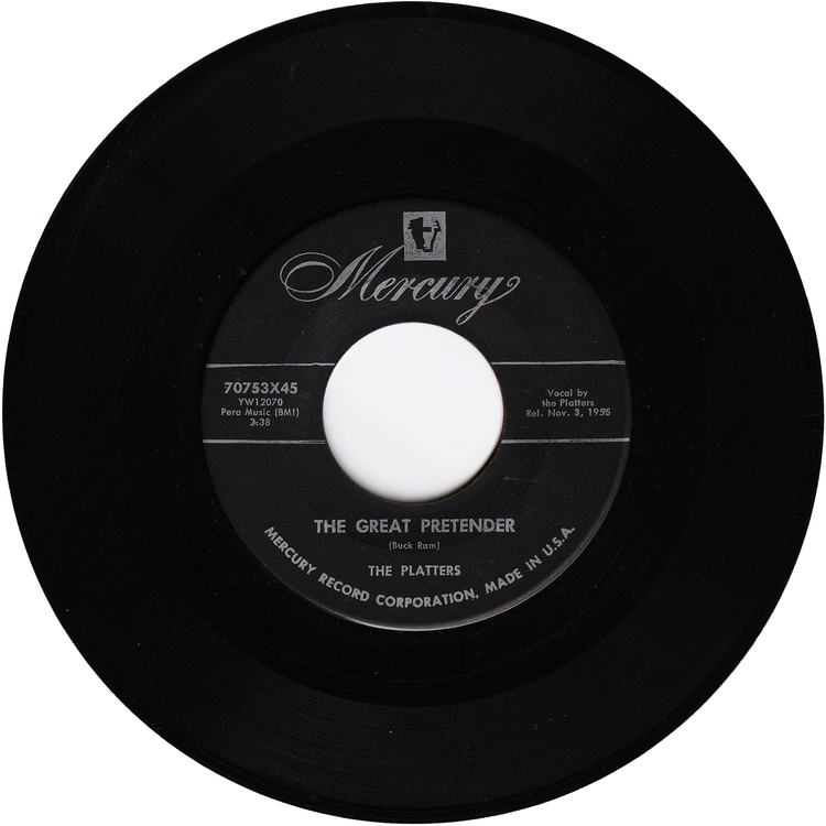 The Platters - The Great Pretender / I'm Just A Dancing Partner