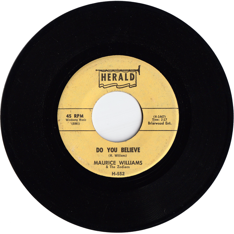 Maurice Williams & The Zodiacs - Stay / Do You Believe