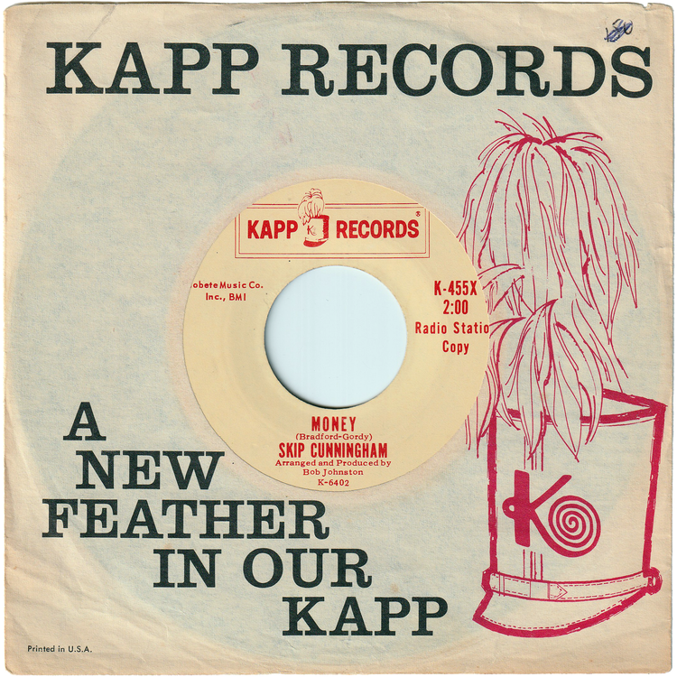 Skip Cunningham - Money / The Best Man Cried (Promo)