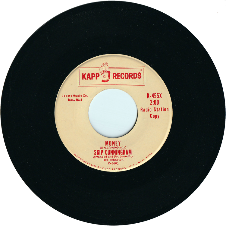 Skip Cunningham - Money / The Best Man Cried (Promo)