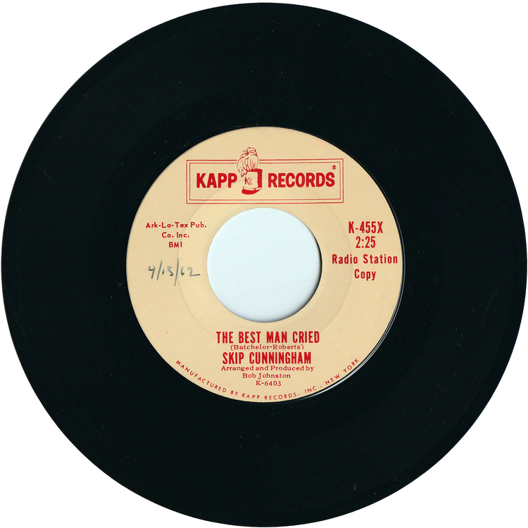 Skip Cunningham - Money / The Best Man Cried (Promo)