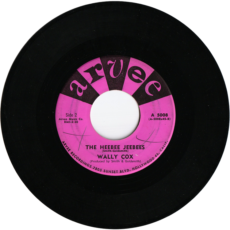 Wally Cox - The Heebee Jeebees / I Can't Help It