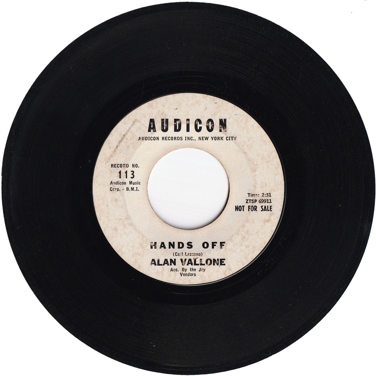 Alan Vallone - Mambo Twist / Hands Off (Promo)