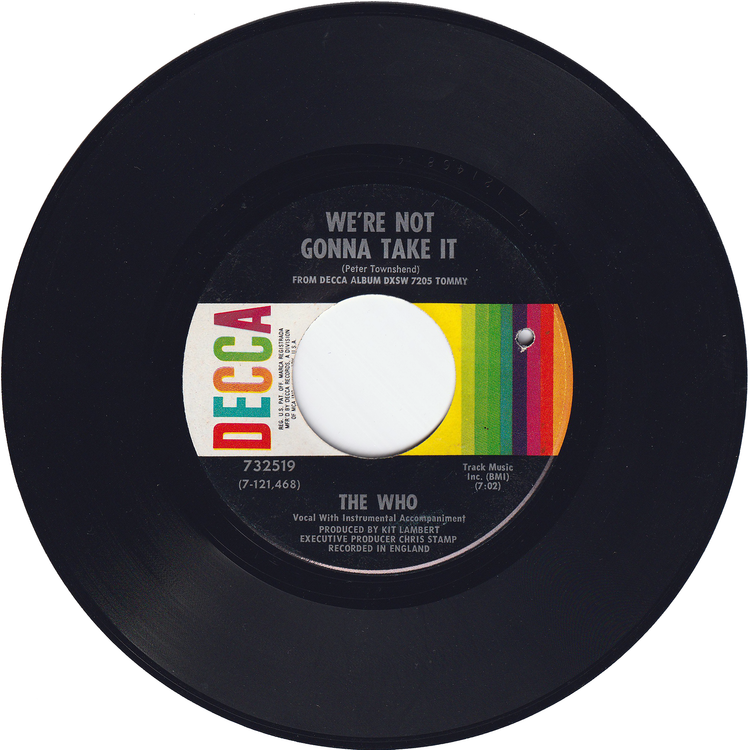 The Who - I'm Free / We're Not Gonna Take It