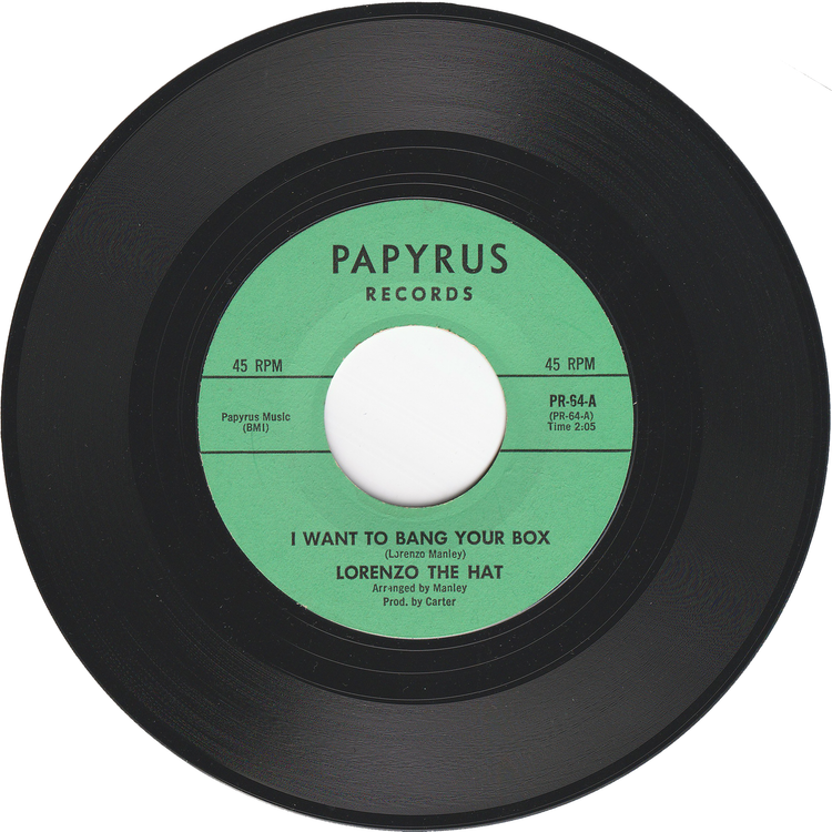 Lorenzo The Hat - Let Me Tell You How It Feels / I Want To Bang Your Box