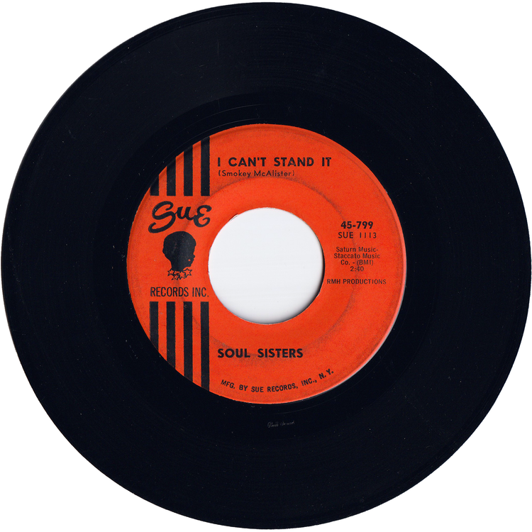 The Soul Sisters - I Can't Stand It / Blueberry Hill