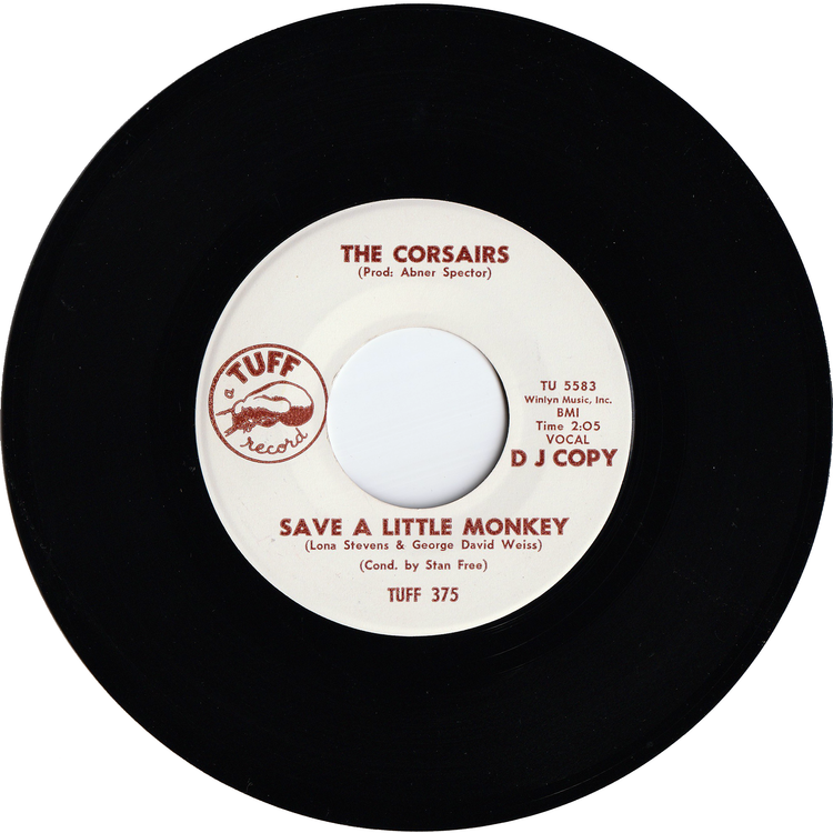 The Corsairs - Save A Little Monkey / Instrumental Version (Promo)