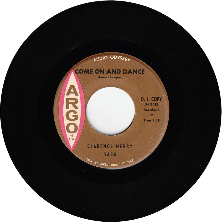 Clarence Henry - Come On & Dance / The Jealous Kind (Promo)