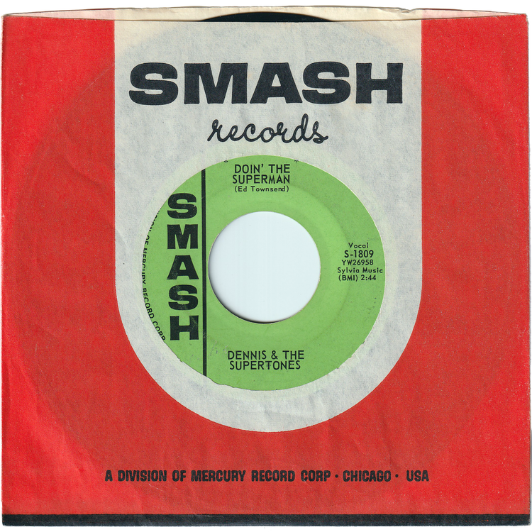 Dennis & The Supertones - Doin' The Superman / Superman Lover (Promo)