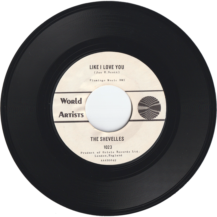 The Shevelles - Oo Poo Pa Doo / Like I Love You (Promo)