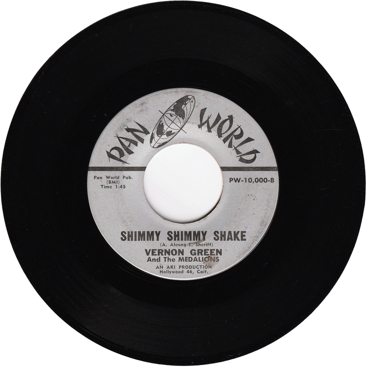 Vernon Green & The Medallions - Shimmy Shimmy Shake / Deep, So Deep
