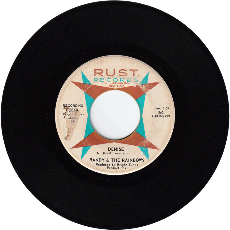 Randy & The Rainbows - Denise / Come Back