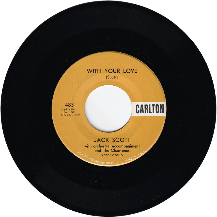 Jack Scott - Geraldine / With Your Love