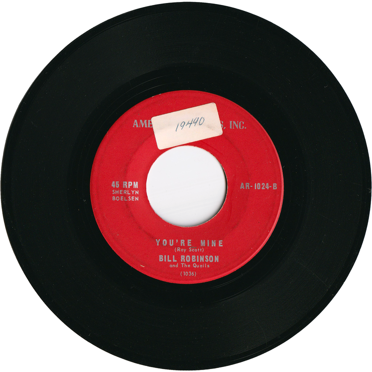 Bill Robinson & The Quails - Congo Dance Party / You're Mine