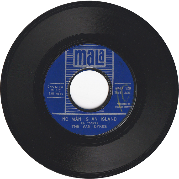 The Van Dykes - No Man Is An Island / I Won't Hold It Against You
