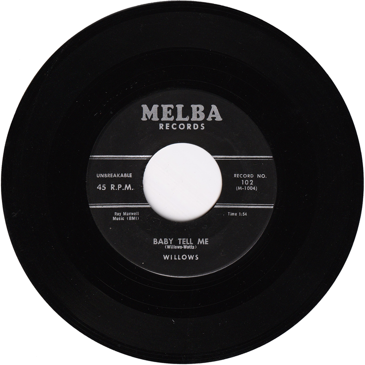 The Willows - Church Bells May Ring / Baby Tell Me
