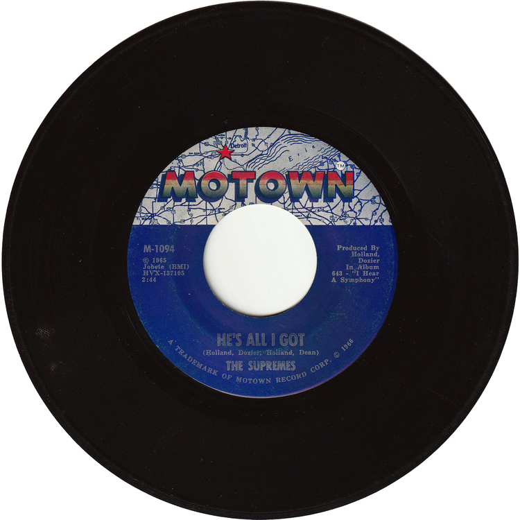 The Supremes - Love Is Like An Itching In My Heart / He's All I Got