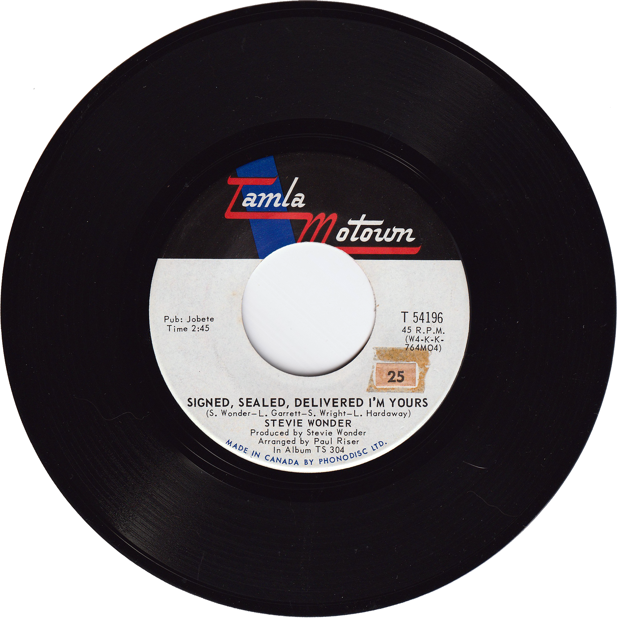 スティービーワンダー　サイン STEVIE WONDER / HOTTER THAN JULY [LP - VIP-6748]：SOUL