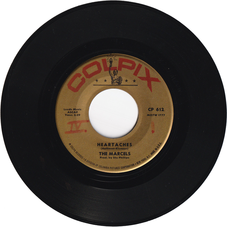 The Marcels - Heartaches / My Love For You