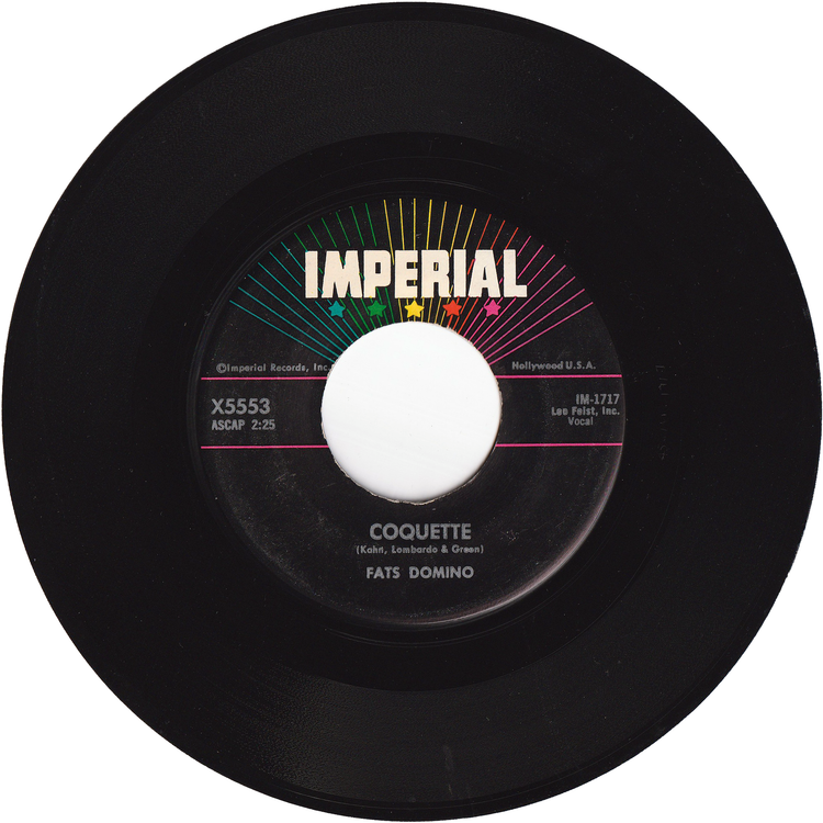 Fats Domino - Whole Lotta Loving / Coquette