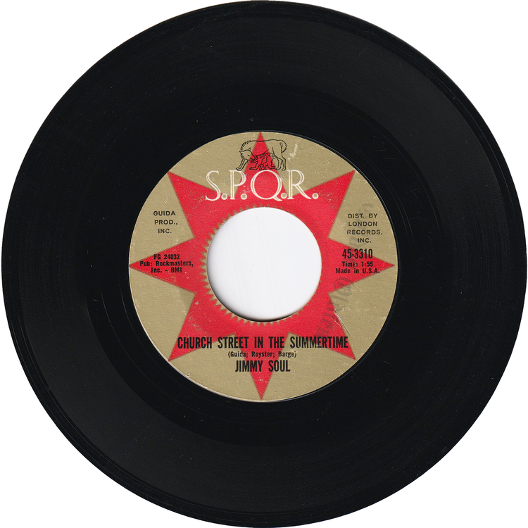 Jimmy Soul - Treat 'Em Tough / Church Street In The Summertime