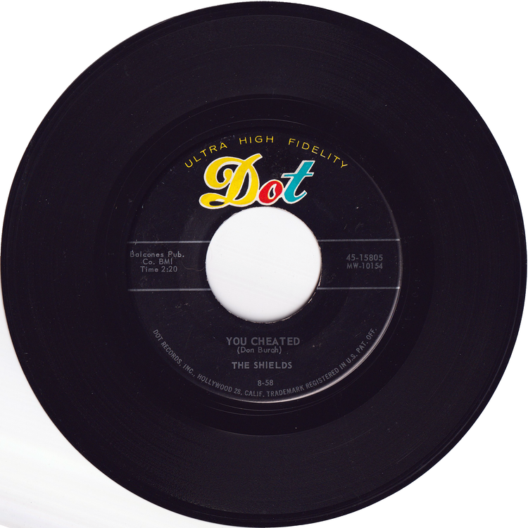 The Shields - You Cheated / That's The Way It's Gonna Be
