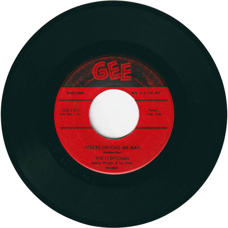 The Cleftones - Little Girl Of Mine / You're Driving Me Mad