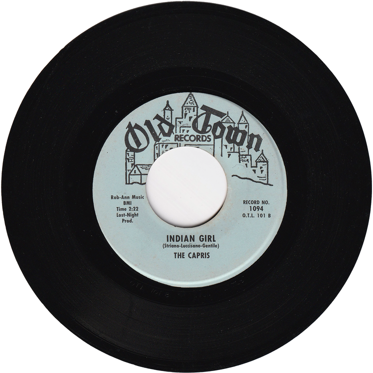 The Capris - There's A Moon Out Tonight / Indian Girl