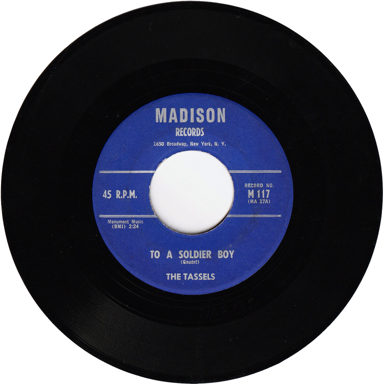 The Tassels - The Boy For Me / To A Soldier Boy