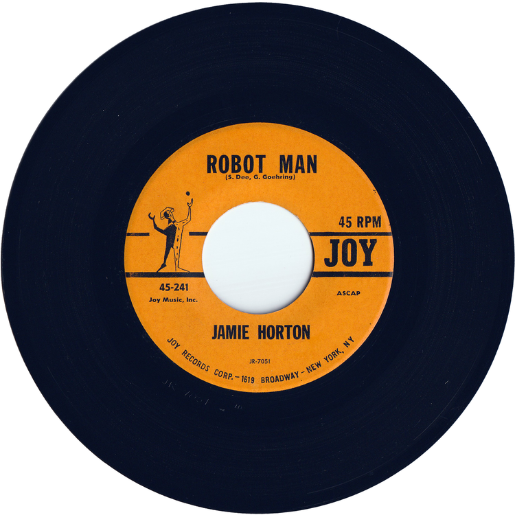Jamie Horton - Robot Man / We're Through - We're Finished
