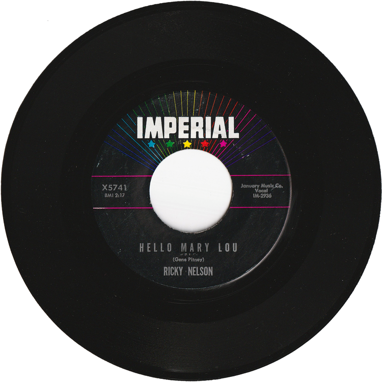 Ricky Nelson - Hello Mary Lou / Travelin' Man