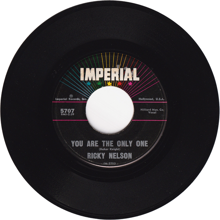 Ricky Nelson - Milk Cow Blues / You Are The Only One